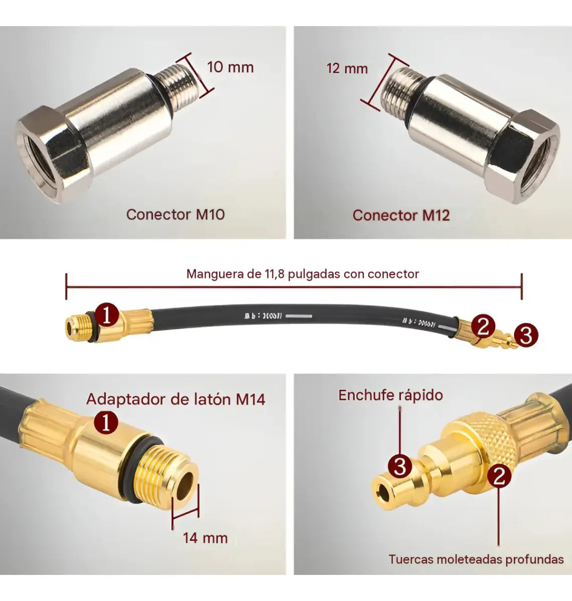 Kit Probador de Fugas de Cilindro | Diagnostica tu Motor Antes de Gastar de Más